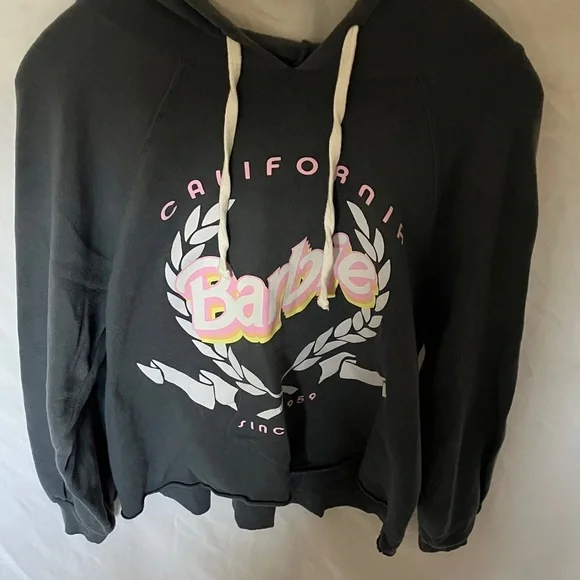 Grayson/Threads: Charcoal Cropped Sweatshirt- S - Picture 15 of 16